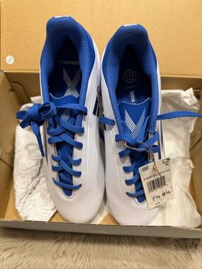 adidas Men's Athletic Shoes - White & Blue